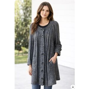 DEX COAT SWEATER Size M